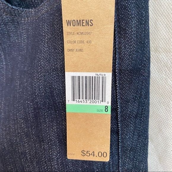 DKNY Straight Jeans Dark Wash - Picture 7 of 15